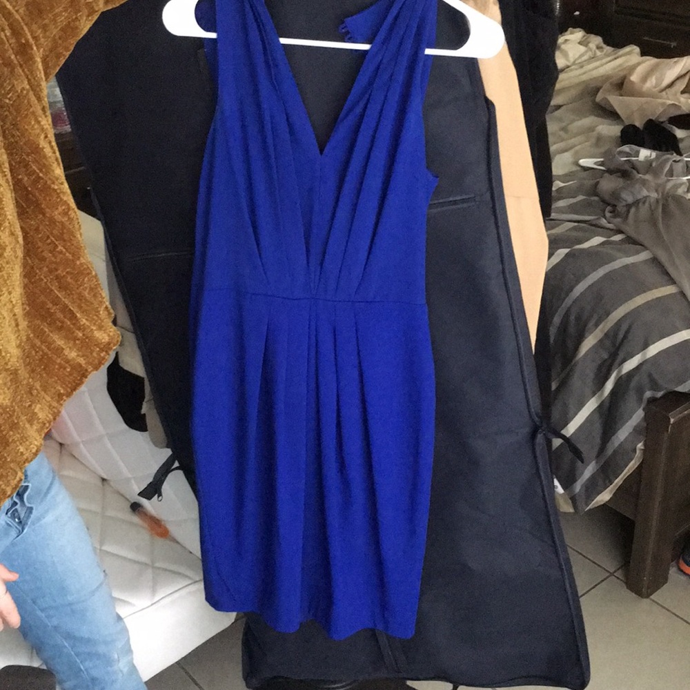 Cobalt blue dress